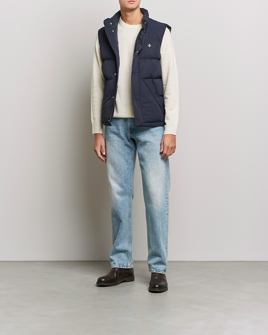 Herre | Jakker | Morris | Holborn Down Vest Blue