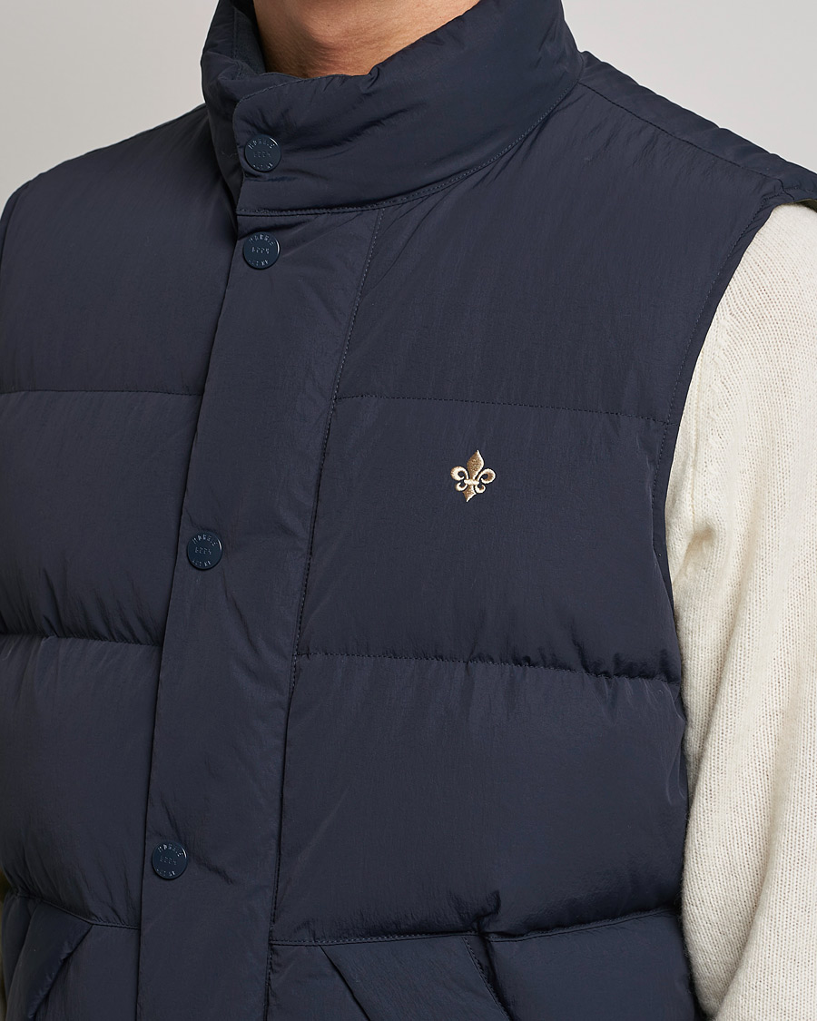 Herre | Jakker | Morris | Holborn Down Vest Blue