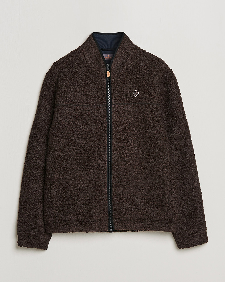 Herre | Gensere | Morris | Chadwick Pile Jacket Dark Brown