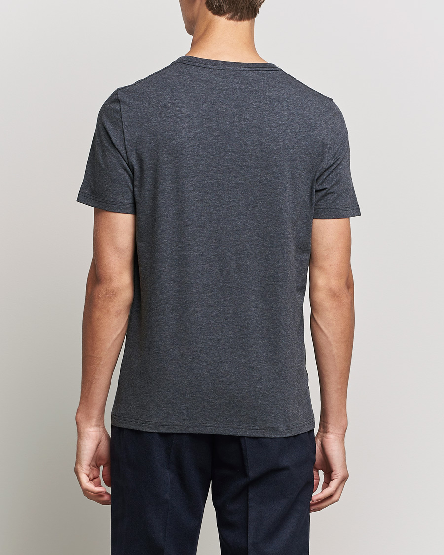 Herre | T-Shirts | Morris | James Crew Neck T-shirt Dark Grey