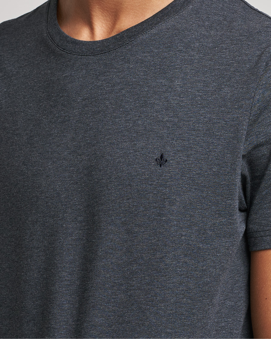 Herre | T-Shirts | Morris | James Crew Neck T-shirt Dark Grey