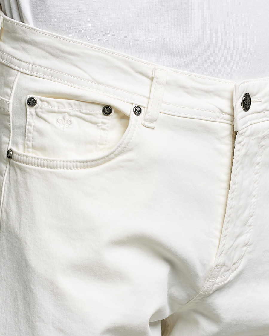 Herre | Bukser | Morris | James Brushed Chinos Off White