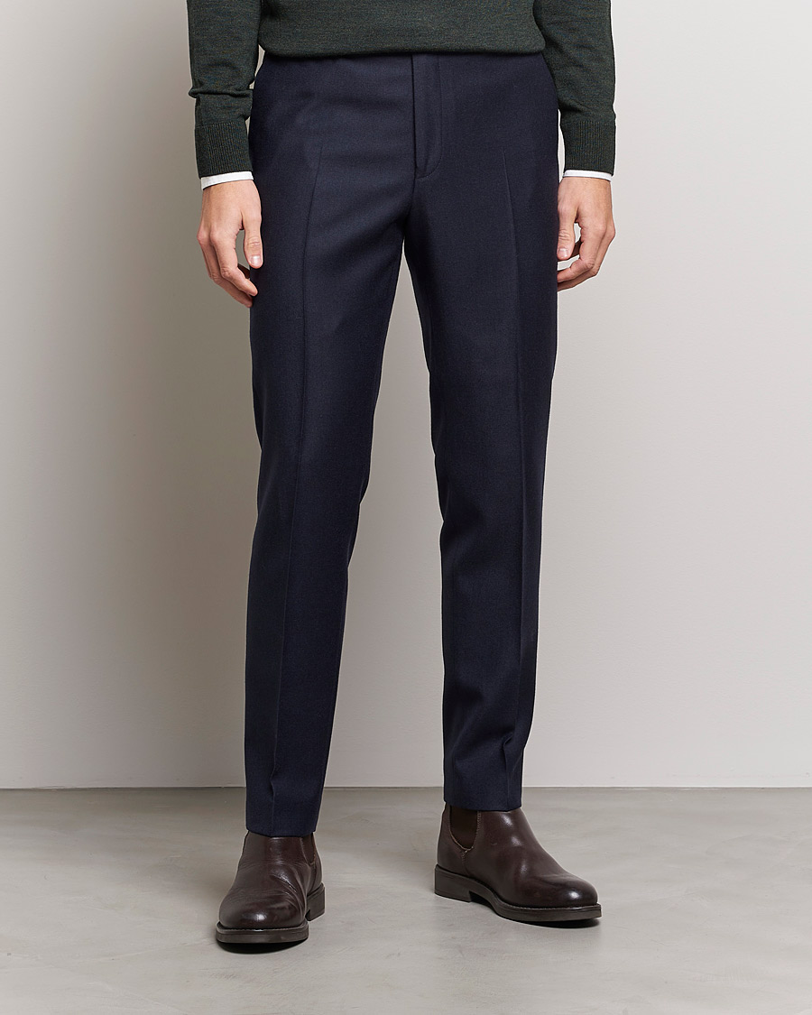Herre |  | Morris | Bobby Flannel Trousers Navy