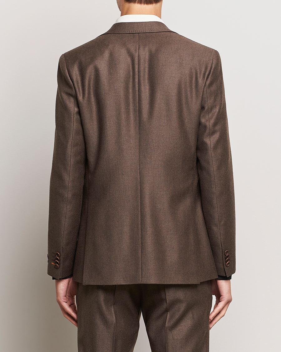 Herre | Dressjakker | Morris | Archie Flannel Blazer Brown