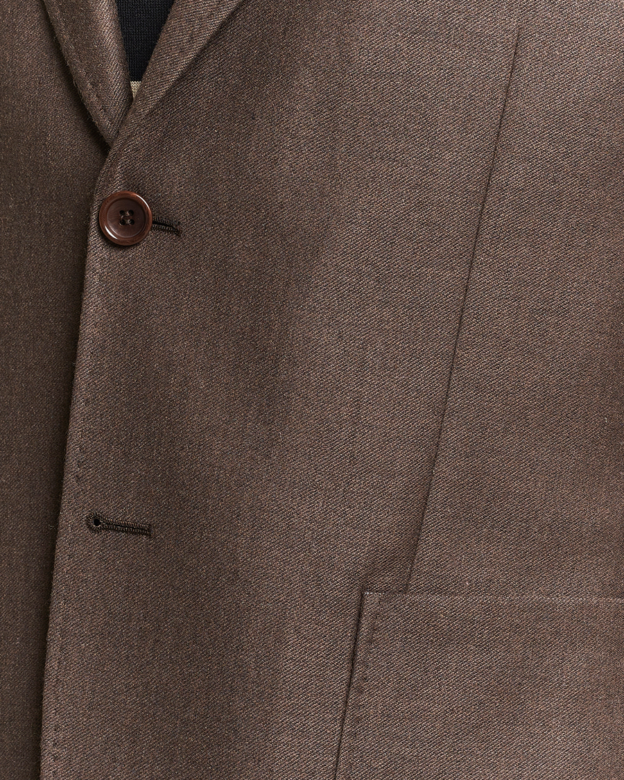 Herre | Dressjakker | Morris | Archie Flannel Blazer Brown