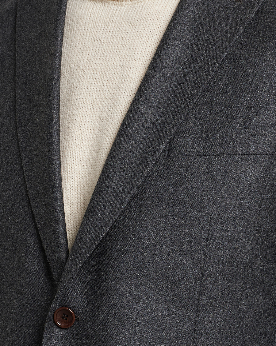 Herre | Dressjakker | Morris | Archie Flannel Blazer Grey