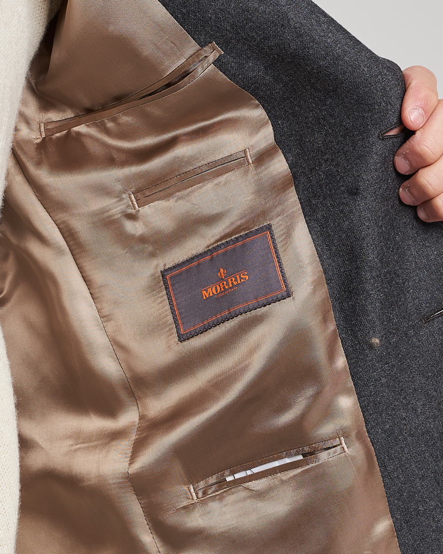 Herre | Dressjakker | Morris | Archie Flannel Blazer Grey