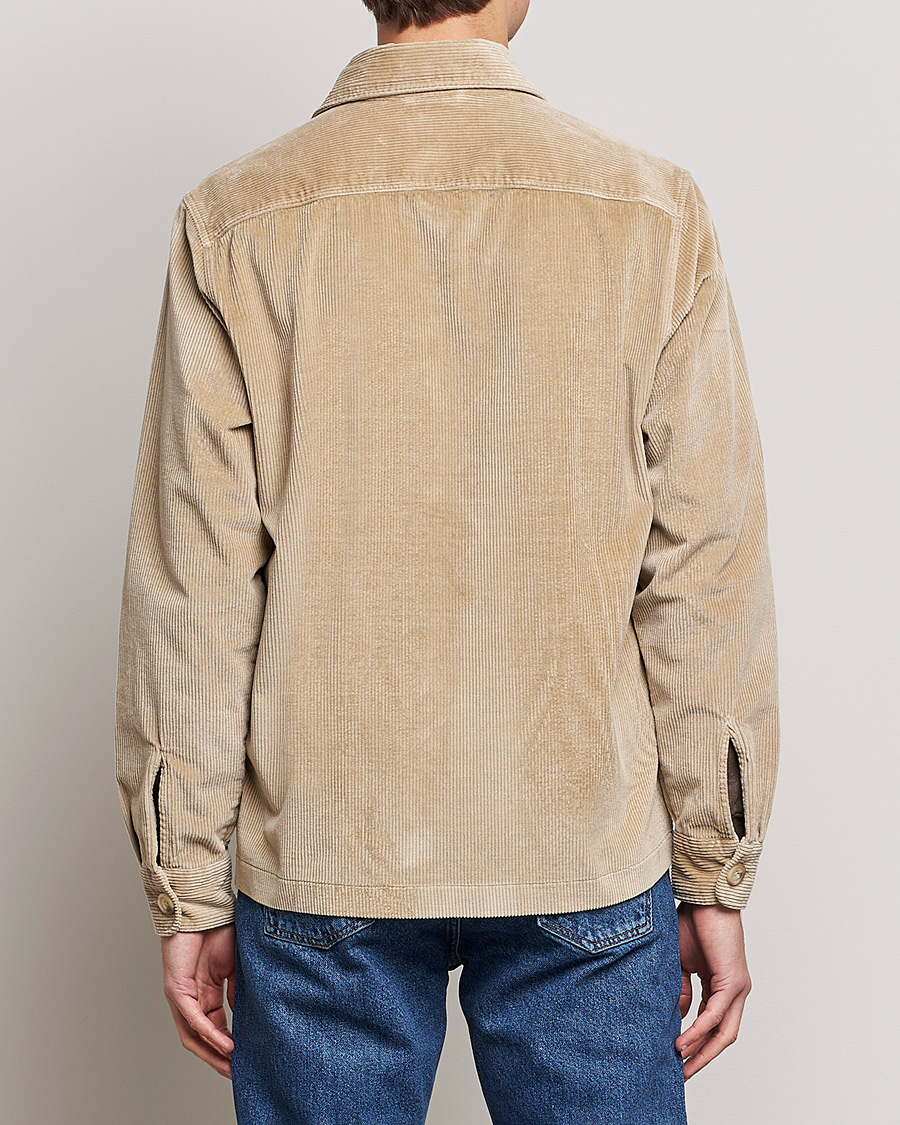 Herre | Skjorter | Morris | Heaton Corduroy Shirt Jacket Khaki