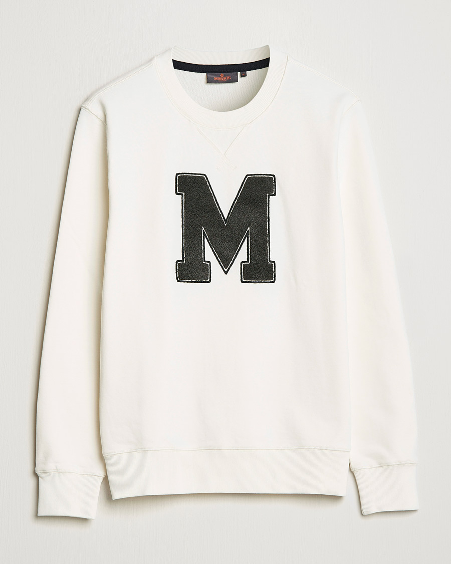 Herre |  | Morris | Leoni Logo Sweatshirt Off White