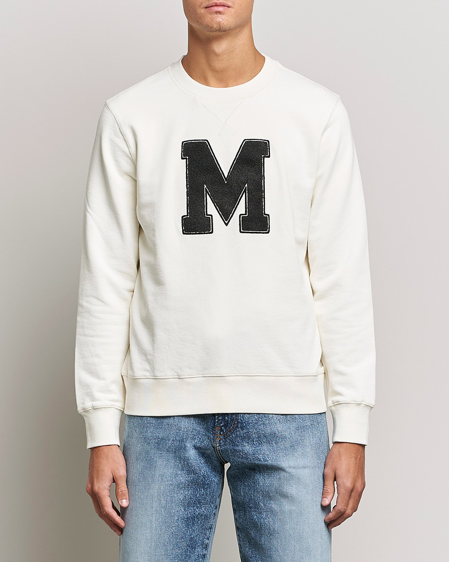 Herre |  | Morris | Leoni Logo Sweatshirt Off White