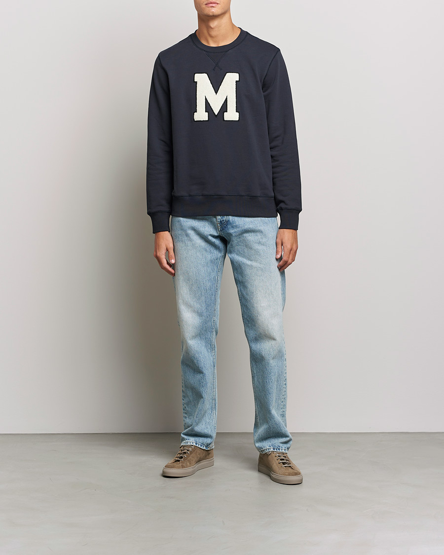 Herre | Gensere | Morris | Leoni Logo Sweatshirt Old Blue