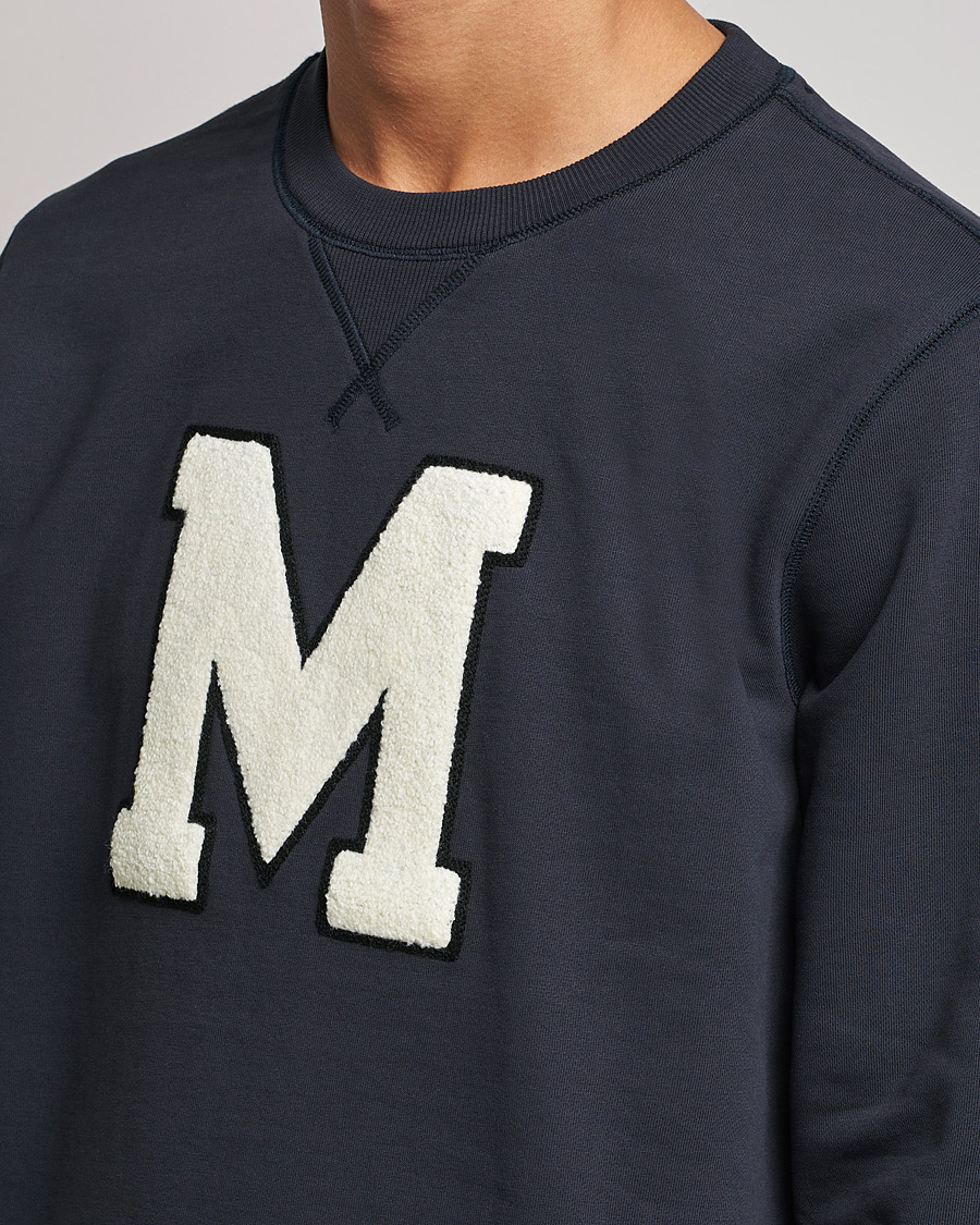Herre | Gensere | Morris | Leoni Logo Sweatshirt Old Blue
