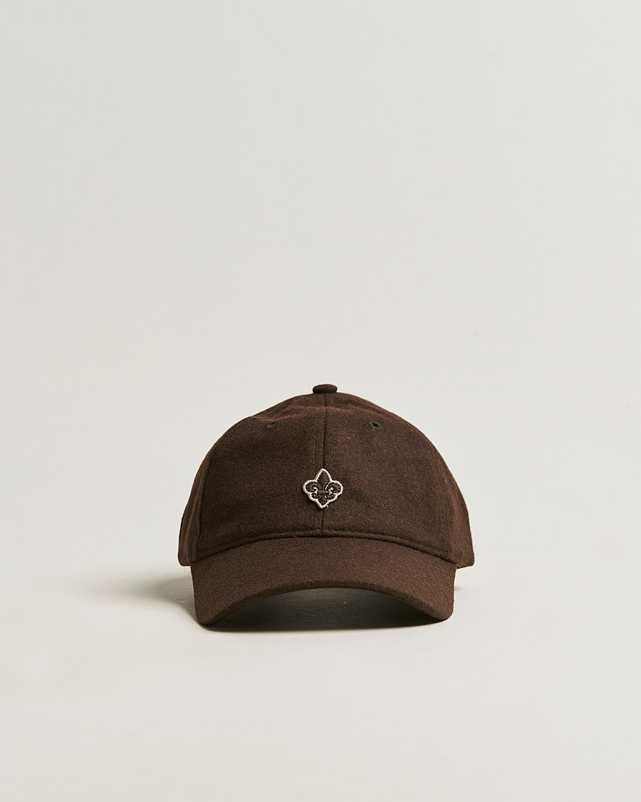 Herre | Morris Archie Flannel Felt Cap Brown | Morris | Archie Flannel Felt Cap Brown