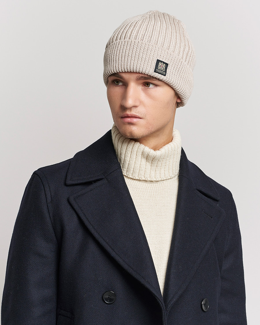Herre | Morris Travor Merino Beanie Khaki | Morris | Travor Merino Beanie Khaki