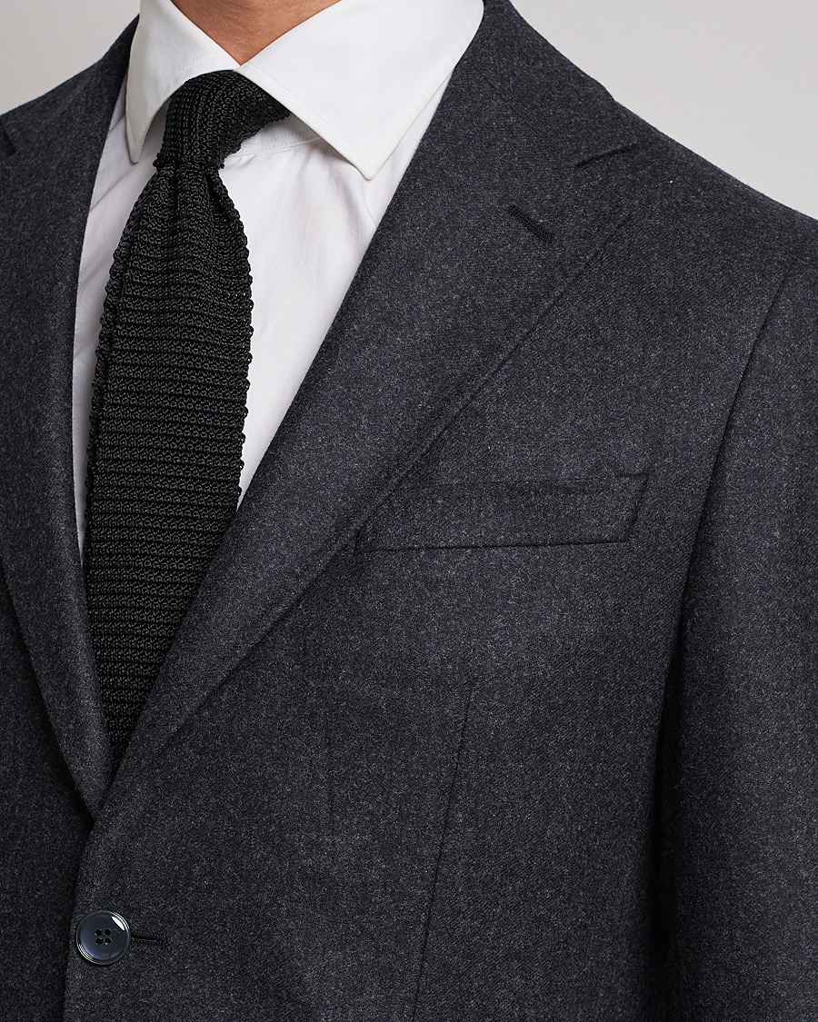Herre | Dressjakker | Morris Heritage | Keith Flannel Suit Blazer Grey