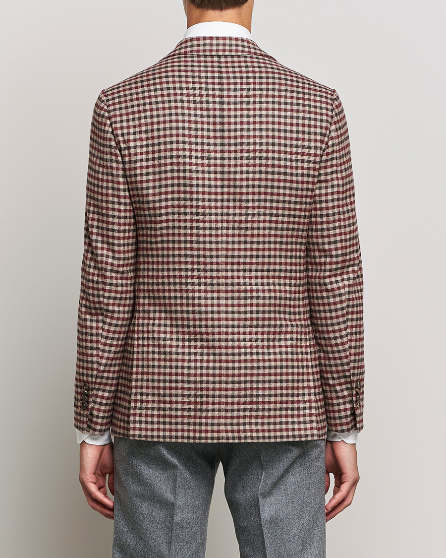 Herre | Dressjakker | Morris Heritage | Keith Tartan Cotton/Cashmere Blazer Brown