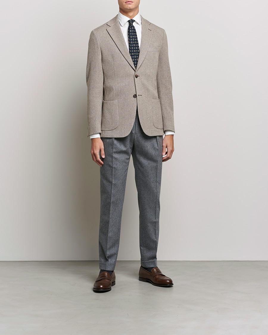 Herre | Dressjakker | Morris Heritage | Mike Cashmere Blazer Khaki