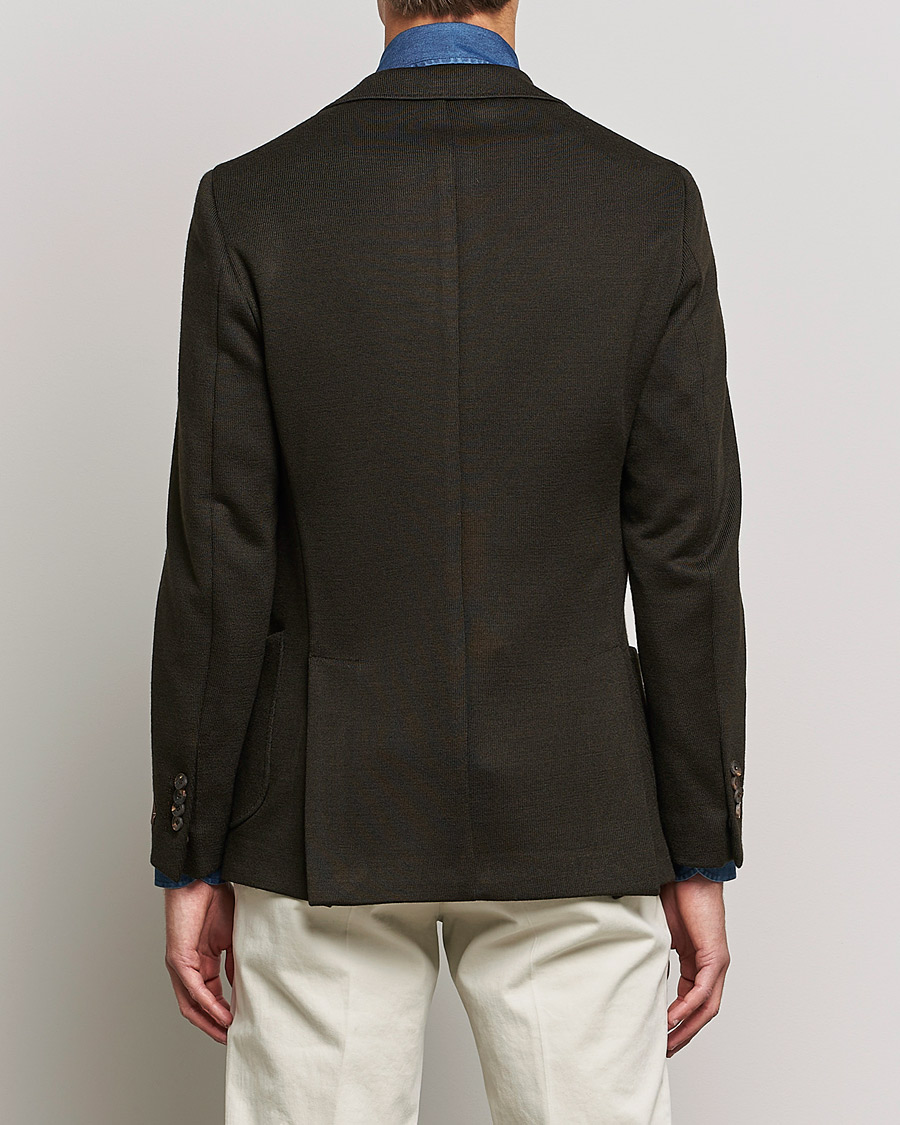 Herre | Dressjakker | Morris Heritage | Mike Wool Jersey Blazer Brown