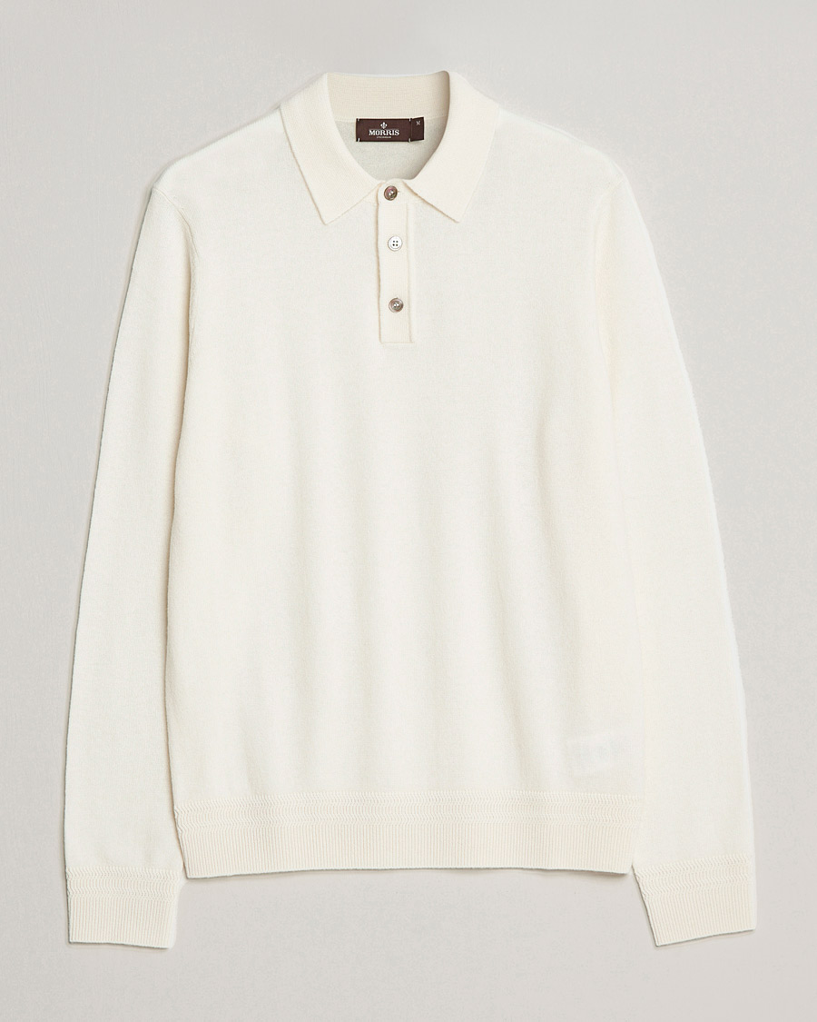 Herre |  | Morris Heritage | Dalton Wool/Cashmere Polo Off White