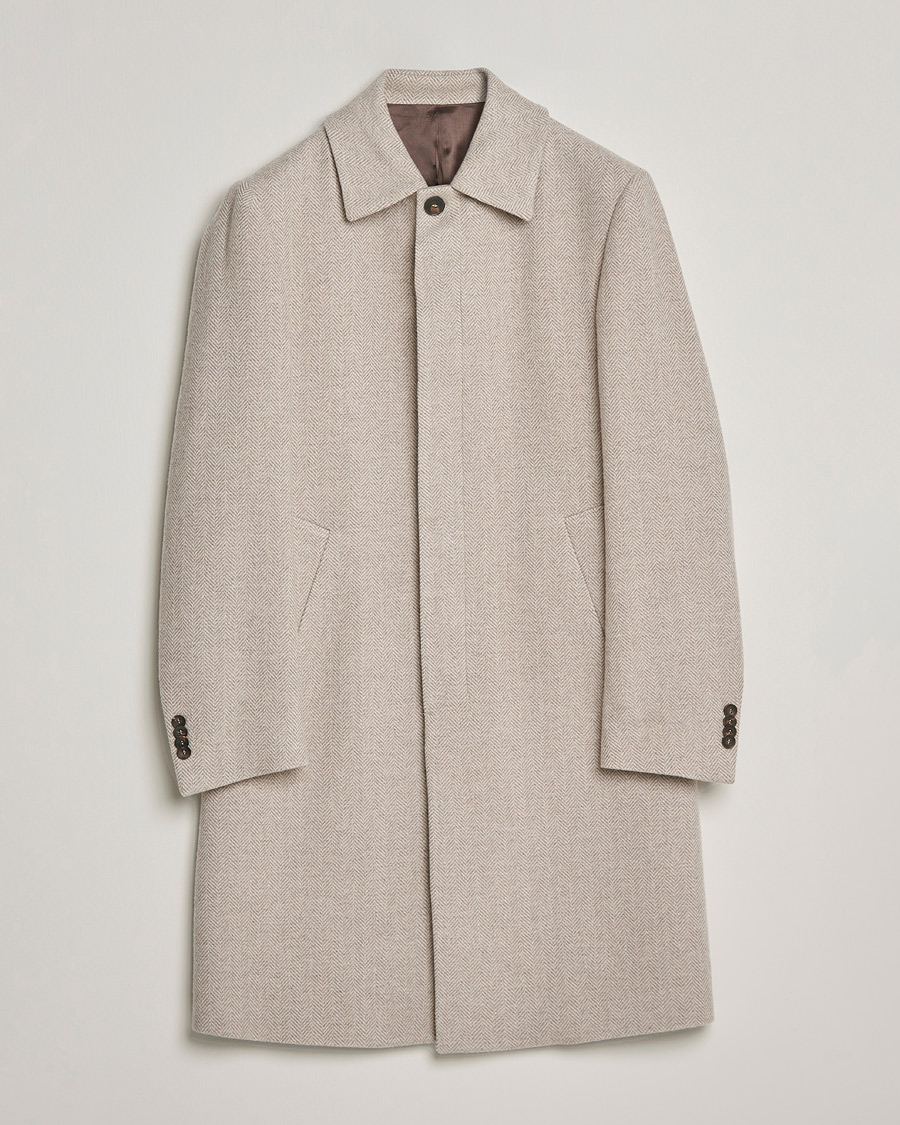 Herre | Jakker | Morris Heritage | Heritage Wool Car Coat Khaki