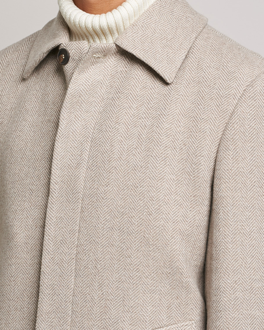Herre | Jakker | Morris Heritage | Heritage Wool Car Coat Khaki