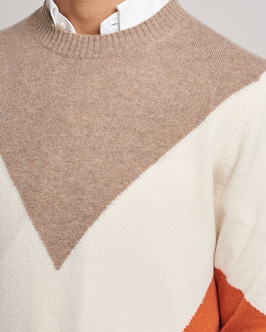 Herre | Gensere | Morris | Novello Crew Neck Orange