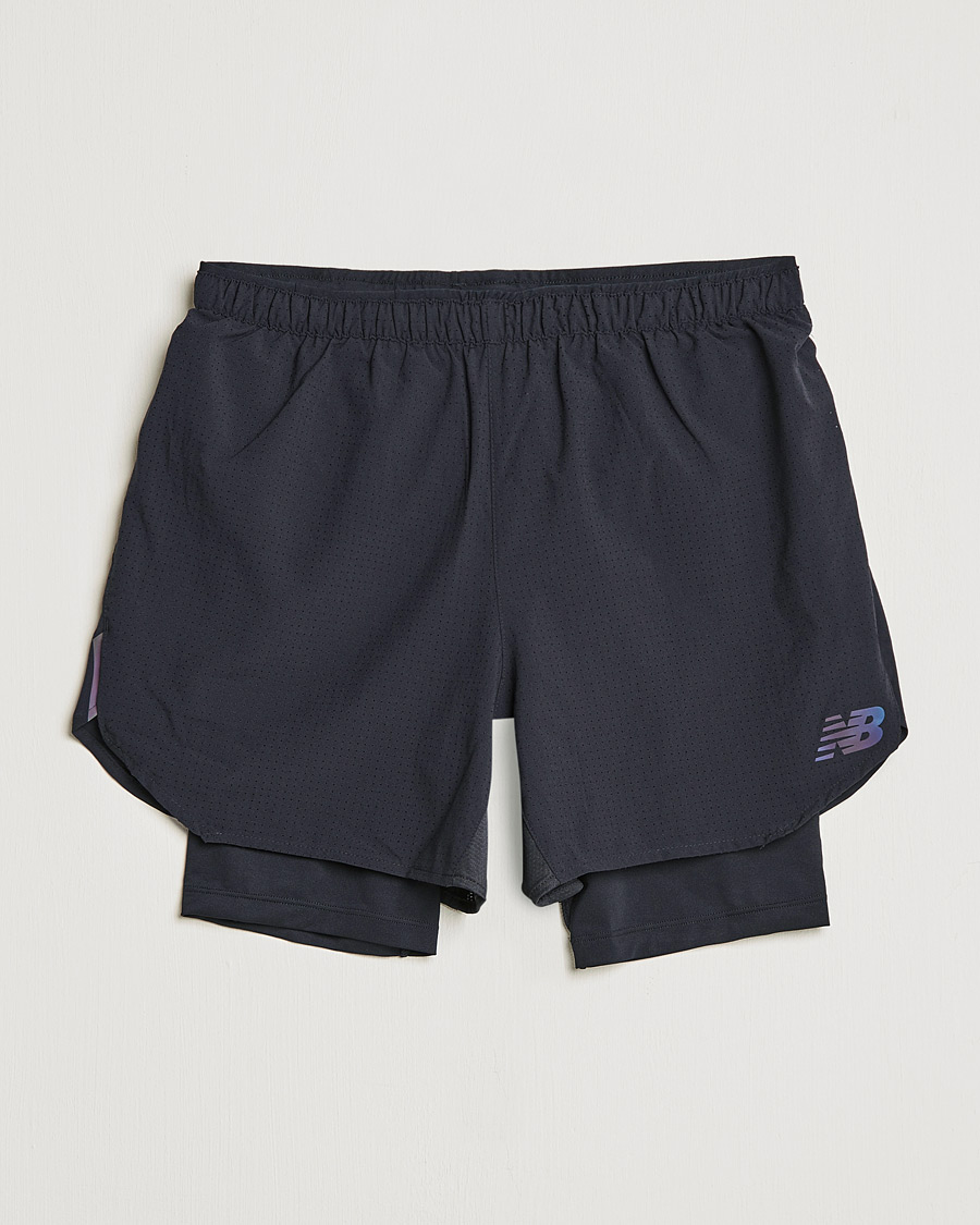 Herre | Shorts | New Balance Running | Q Speed 2 in 1 Shorts Black