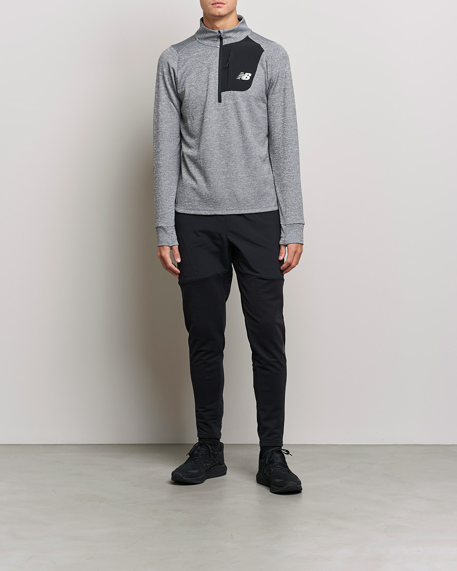 Herre | Gensere | New Balance Running | All-Terrain Half Zip Grey
