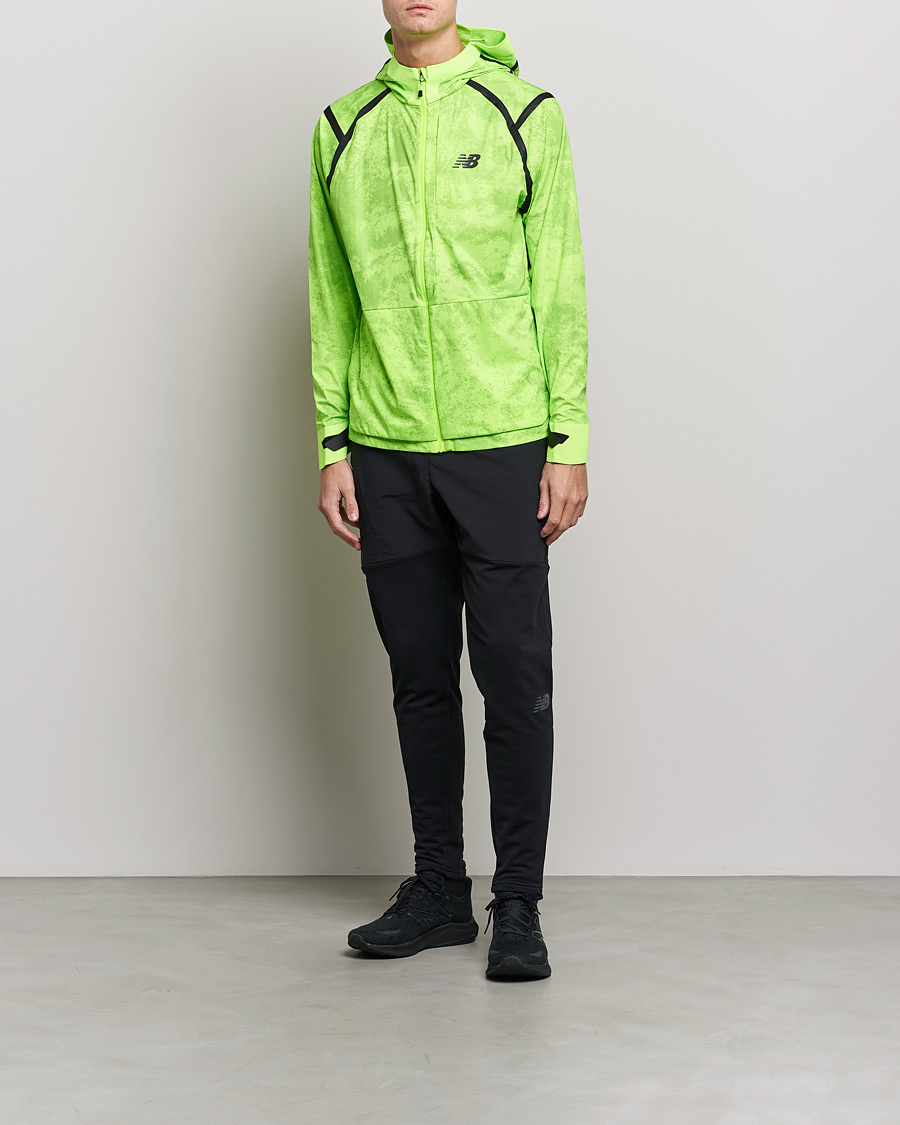 Herre | Jakker | New Balance Running | All-Terrain Waterproof Jacket Pixel Green