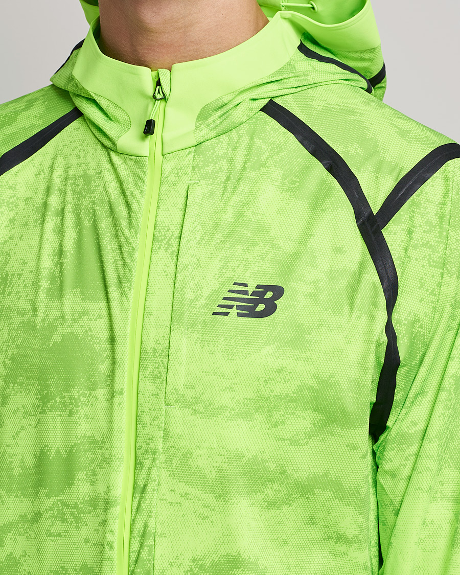 Herre | Jakker | New Balance Running | All-Terrain Waterproof Jacket Pixel Green