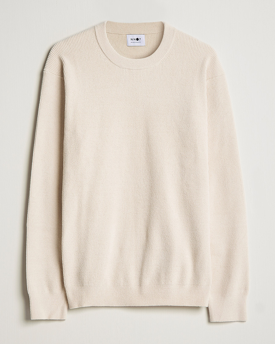 Herre | Gensere | NN07 | Danny Knitted Sweater Ecru