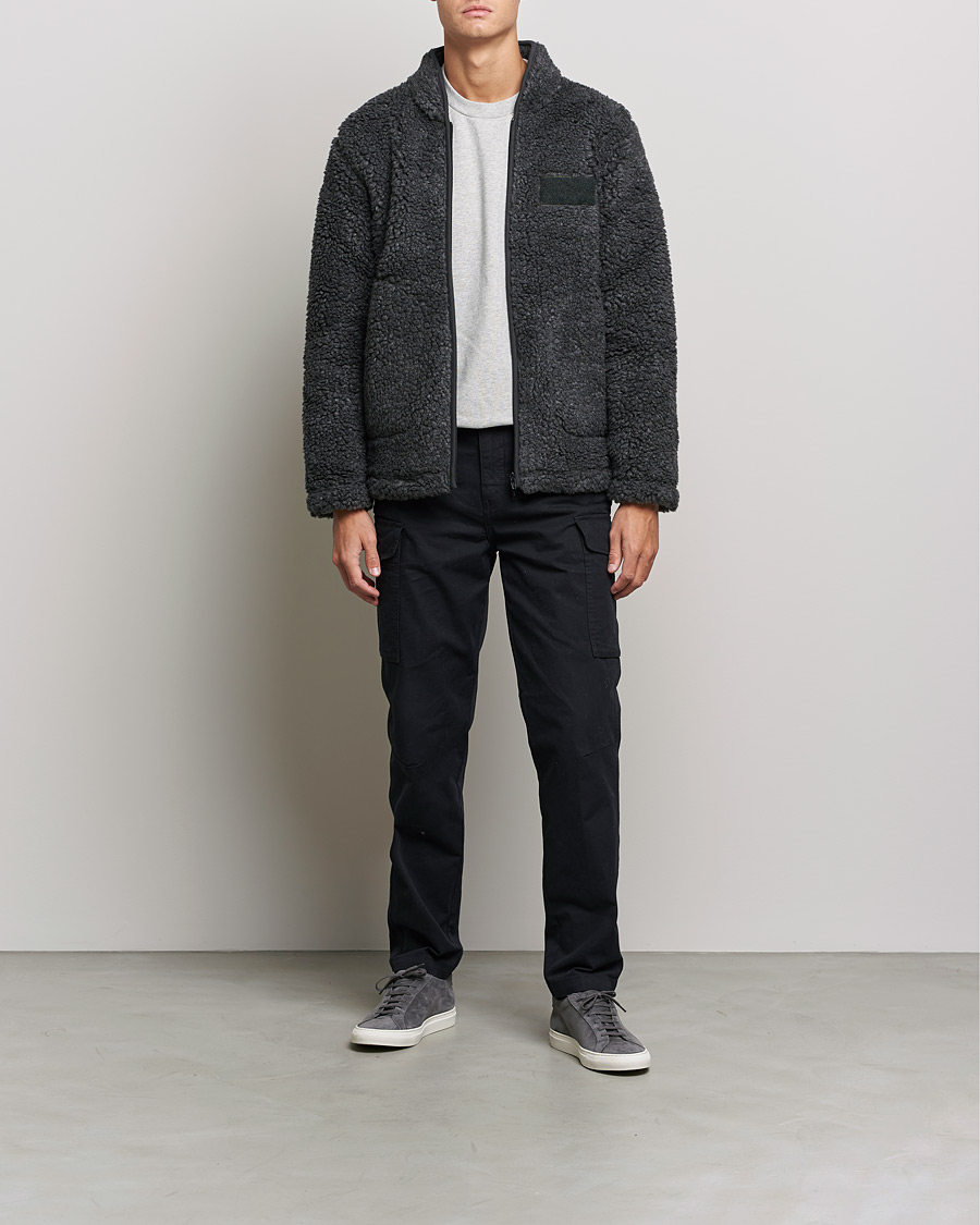 Herre | Gensere | NN07 | Morten Fleece Full Zip Dark Army