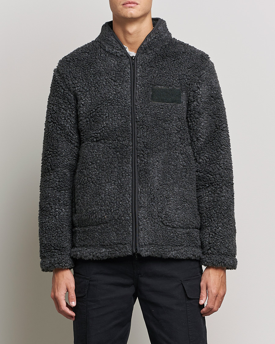 Herre | Gensere | NN07 | Morten Fleece Full Zip Dark Army