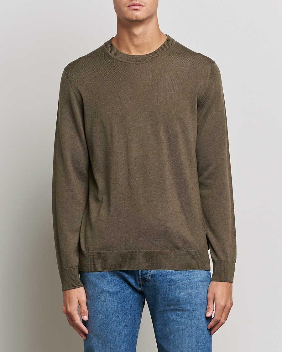 Herre |  | NN07 | Ted Merino Crew Neck Pullover Pyramid