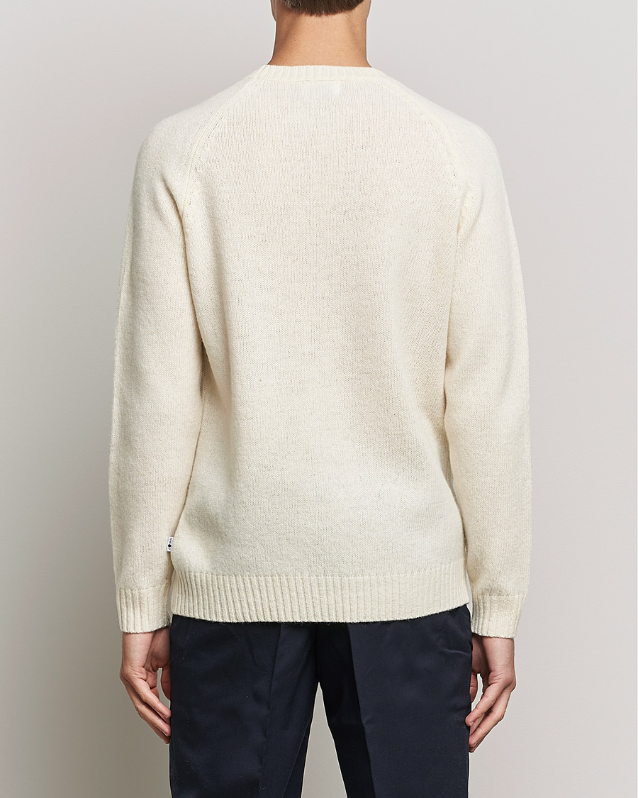 Herre | Gensere | NN07 | Nathan Brushed Crew Neck Ecru