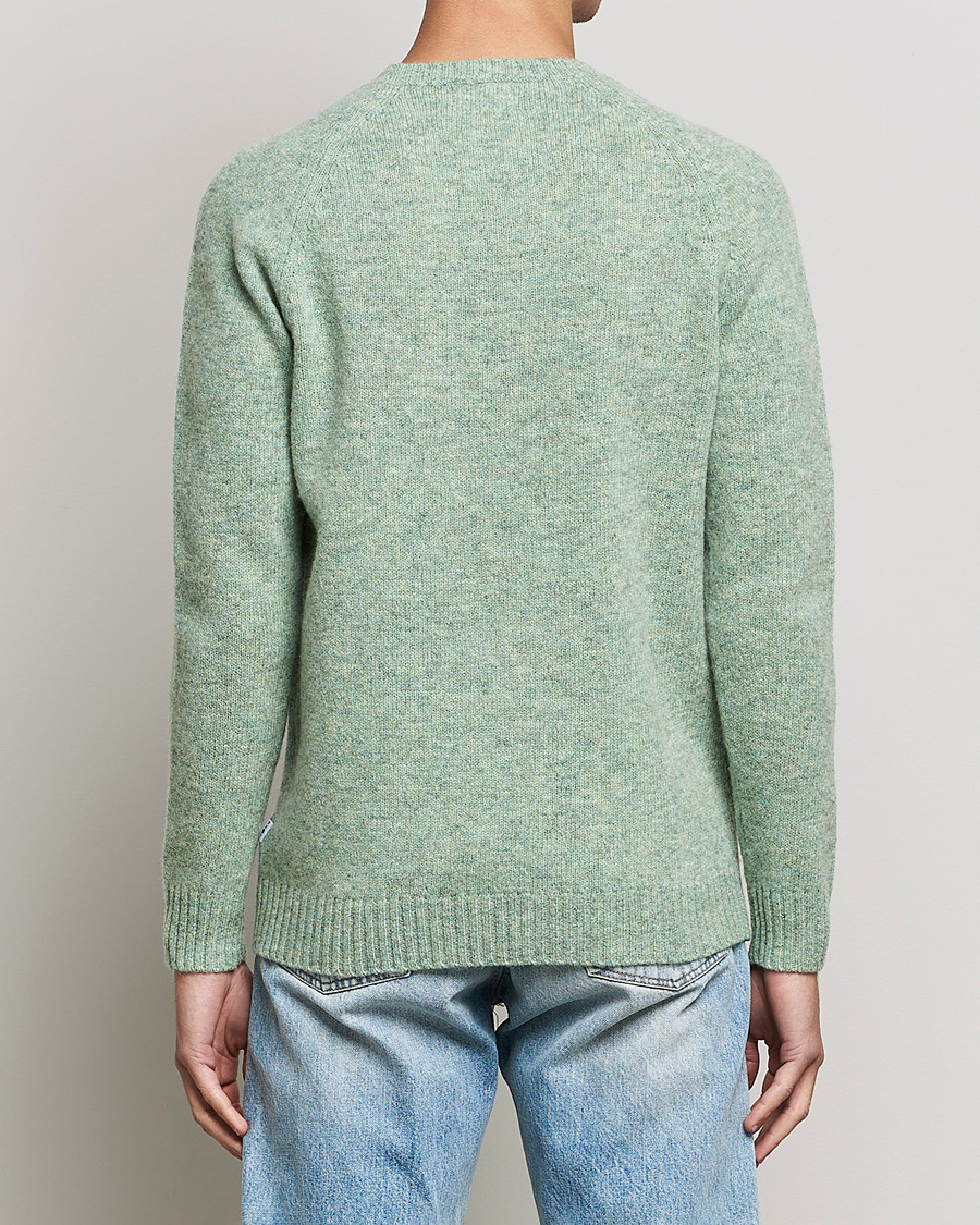 Herre | Gensere | NN07 | Nathan Brushed Crew Neck Dusty Green