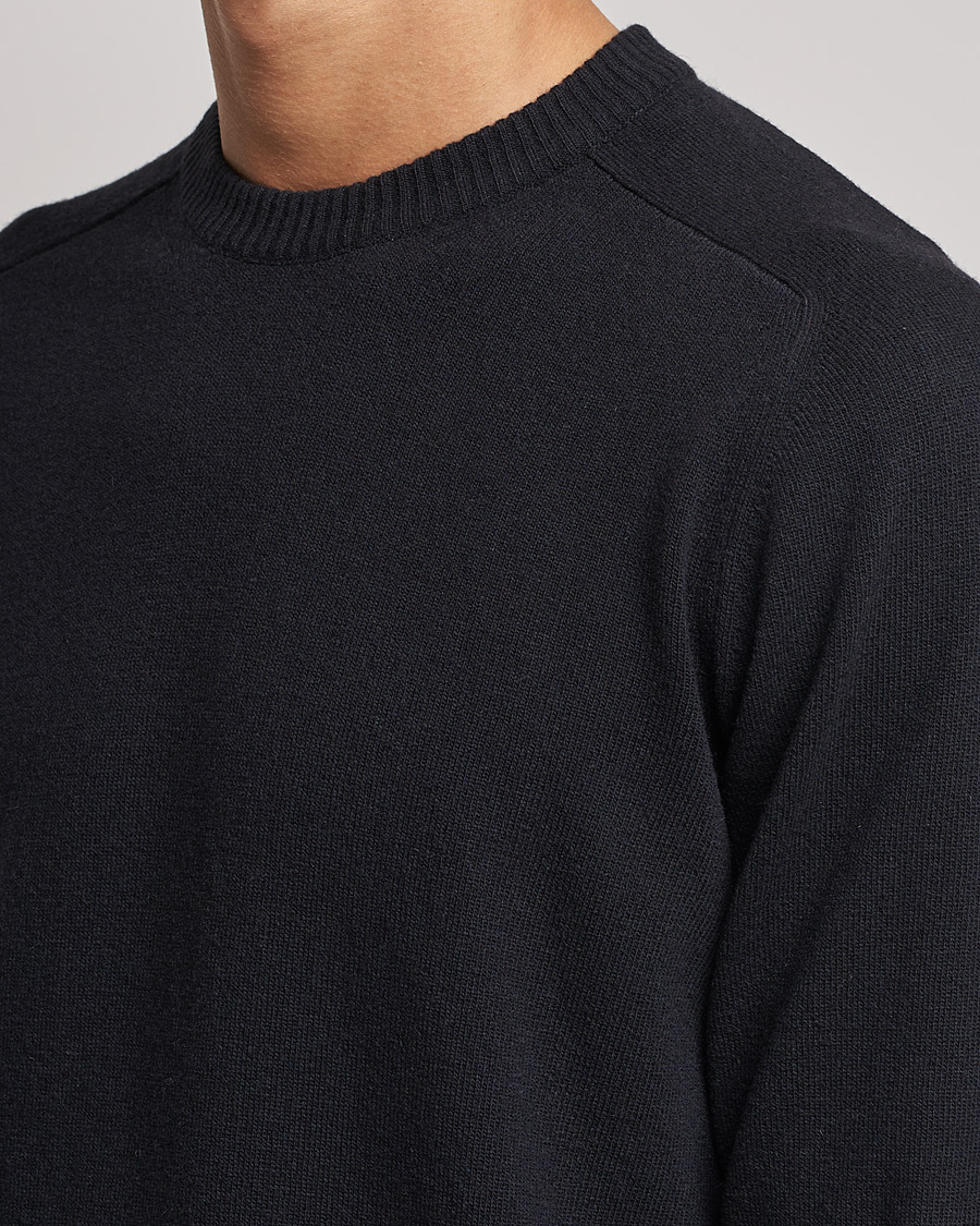 Herre | Gensere | NN07 | Edward Lambswool Crew Neck Pullover Black