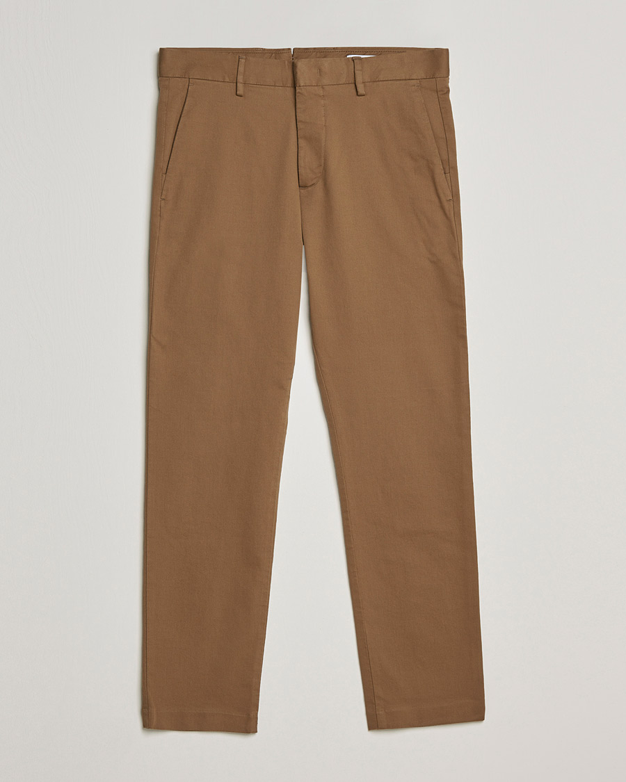 Herre | Bukser | NN07 | Theo Regular Fit Stretch Chinos Pyramid