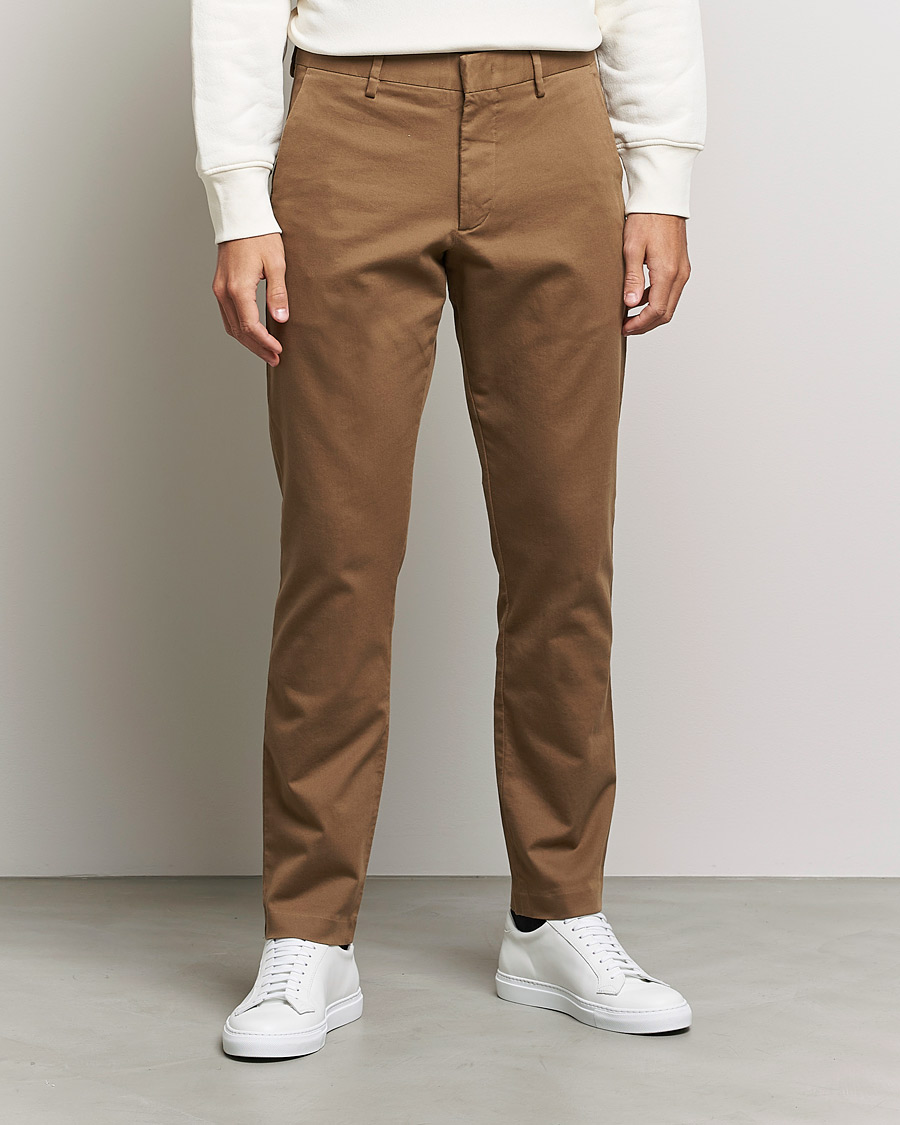 Herre | Bukser | NN07 | Theo Regular Fit Stretch Chinos Pyramid