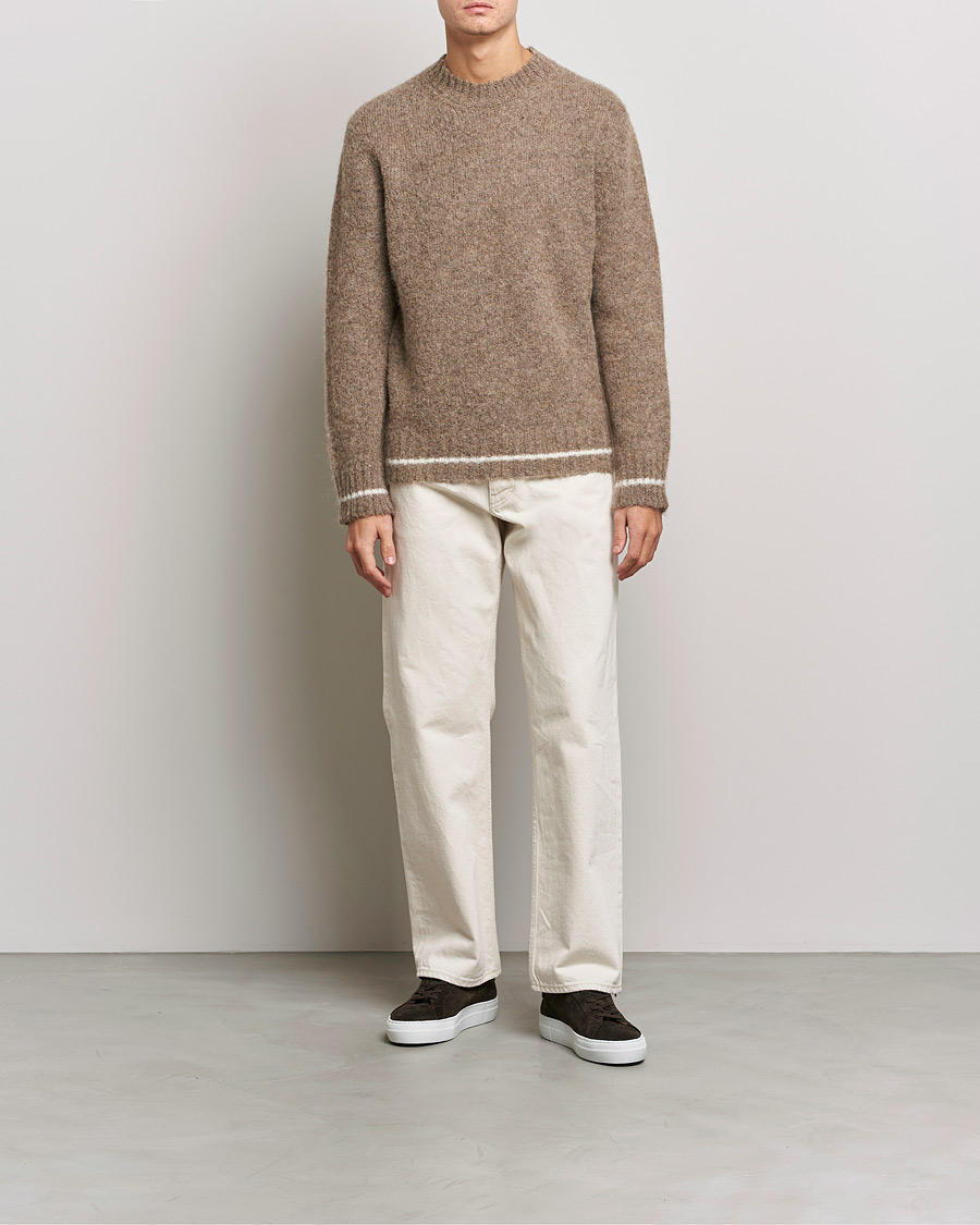 Herre | Gensere | NN07 | Jack Wool Knitted Sweater Nature