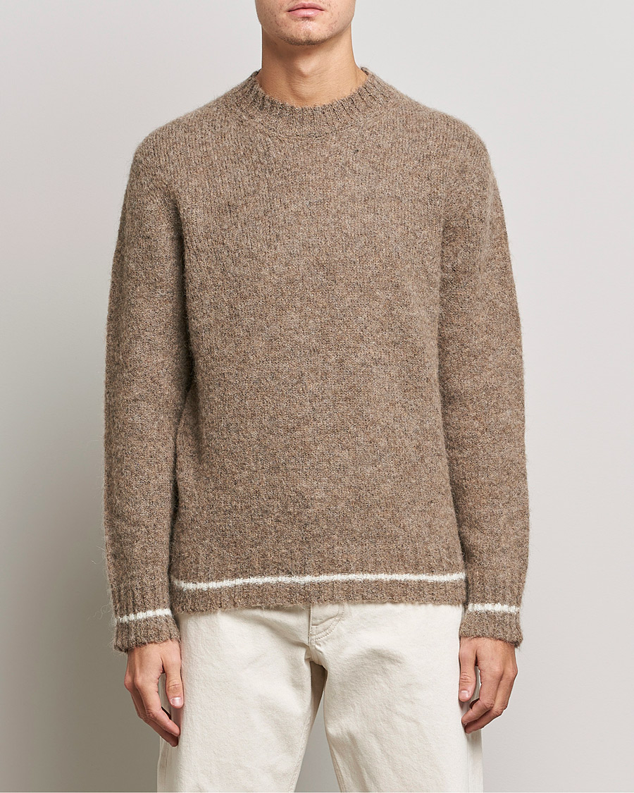 Herre | Gensere | NN07 | Jack Wool Knitted Sweater Nature