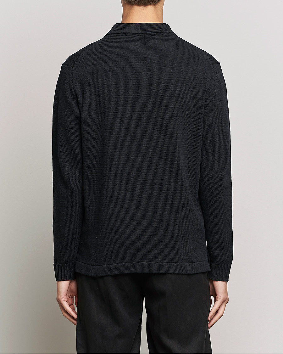Herre | Gensere | NN07 | Vito Knitted Polo Black