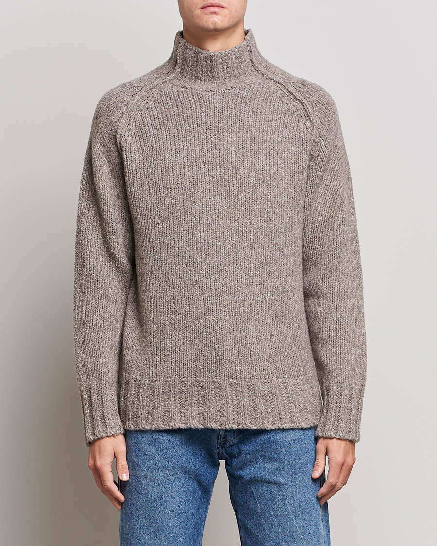 Herre | Gensere | NN07 | William Merino Knitted Polo Grey
