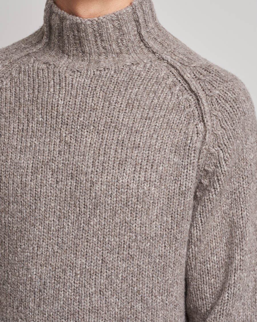 Herre | Gensere | NN07 | William Merino Knitted Polo Grey
