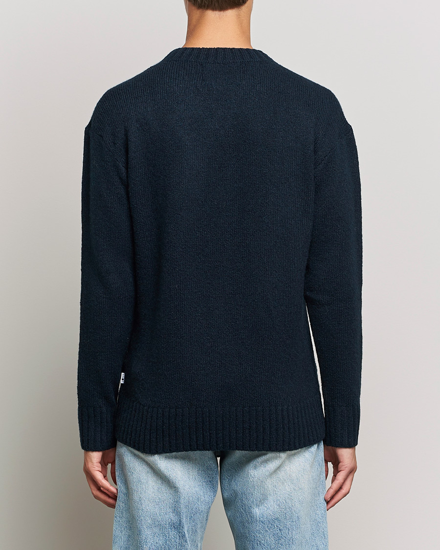 Herre | Gensere | NN07 | Grayson Knitted V-Neck Sweater Navy
