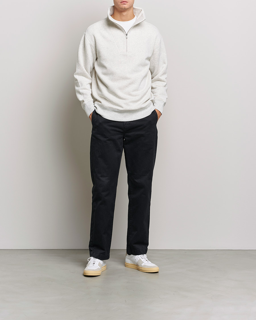 Herre | Gensere | NN07 | Briggs Jersey Half Zip Oat