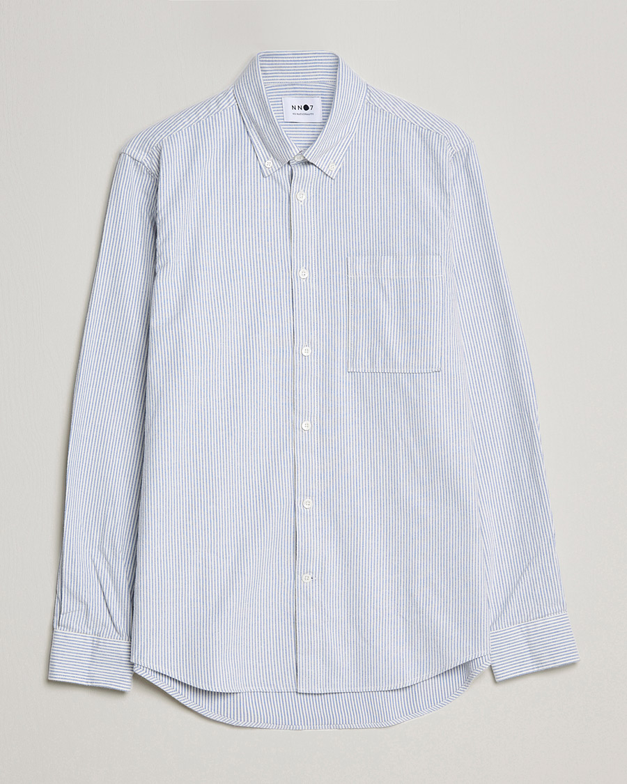 Herre | Skjorter | NN07 | Arne Oxford Shirt Blue/White