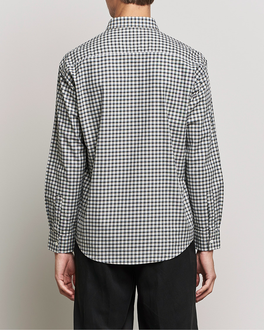 Herre | Skjorter | NN07 | Deon Cotton Checked Shirt Black/White