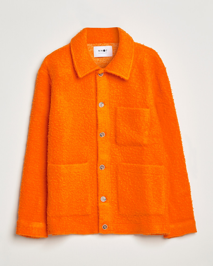 Herre | Gensere | NN07 | Olav Fleece Jacket Bright Orange