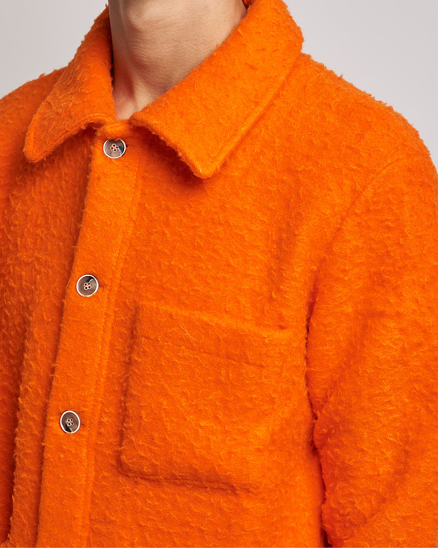 Herre | Gensere | NN07 | Olav Fleece Jacket Bright Orange